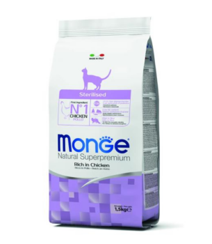 MONGE CAT Sterilised 1,5 KG