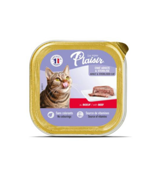BARQUETTE PLAISIR PATE BŒUF 100 GR
