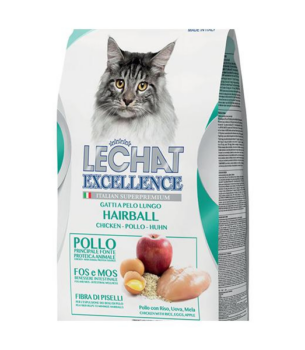 LECHAT EXC. HAIRBALL POULET 1.5KG