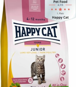 HAPPY CAT Junior Farm Poultry 1.3 Kg