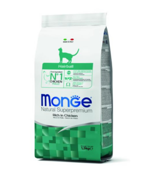 MONGE CAT Hairball 1,5 KG