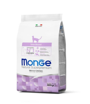 MONGE CAT Sterilised Chiken 400 GR
