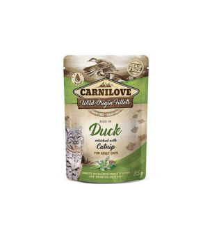 POCHON CARNILOVE CHAT DUCK 85GR
