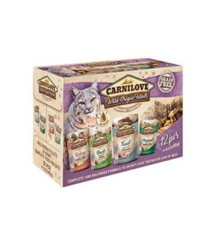 MULTIPACK CARNILOVE POCHON CHAT (12x85g)