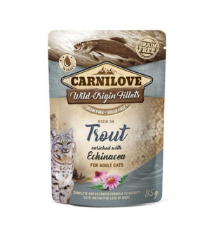 POCHON CARNILOVE CHAT TROUT 85GR