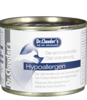 BOITE CLAUDER'S HYPPOALLERGINIC DIET 200 GR