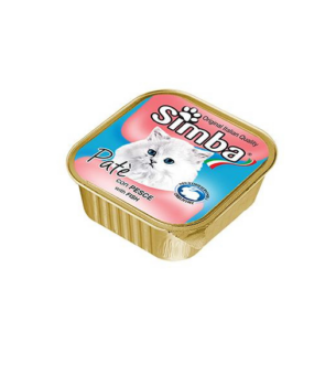 BARQUETTE CHAT SIMBA POISSON 100GR