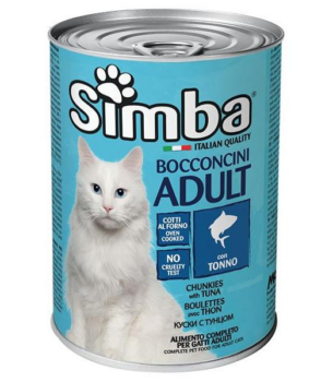 BOITE SIMBA CAT WITH TUNA 415 GR
