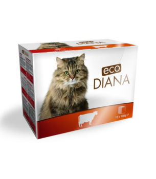 12*100G POCHONS ECO DIANA BŒUF