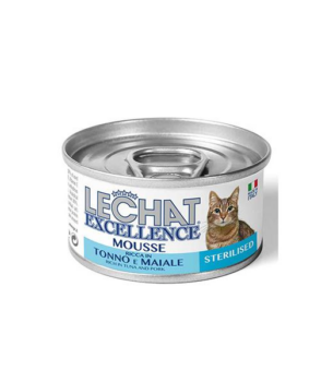 BOITE LECHAT EXC.MOUSSE STER THON/PR 85G