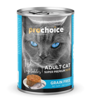PROCHOICE GF PATE CHAT POISSON 400 GR
