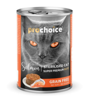 PROCHOICE GF PATE CHAT STERIL SAUMON 400 GR