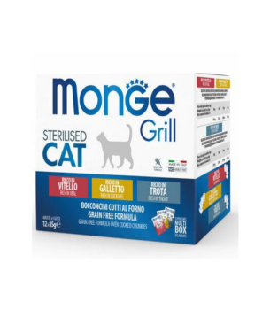 PACK MONGE 12 * 85 GR STERILISED MIX