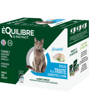 E&I EFFILÉS SÉRÉNITÉ TROUT COURGETTE &THYM 12X85G