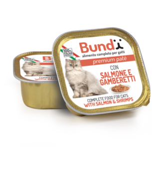 BARQUETTE BUNDY SAUMON & CREVETTES 90 GR