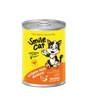 SMILE ADULT CAT WITH CHICKEN IN GRAVY 400G