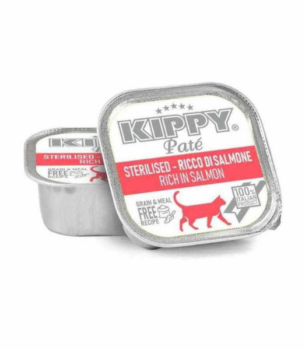 BARQUETTE KIPPY CHAT STERILISE SAUMON 90 G