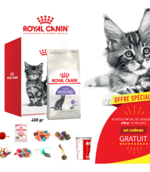 Kit de recrutement RC CHAT Sterilised 400 gr