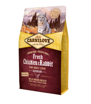 CARNILOVE CHAT FRESH POULET ET LAPIN 2K