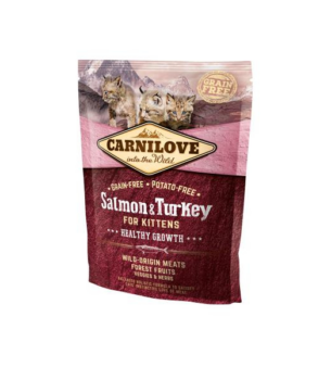 CARNILOVE CHATTON SAUMON & DINDE 400G
