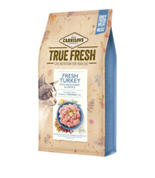 CARNILOVE TRUE FRESH CAT TURKEY 340Gr