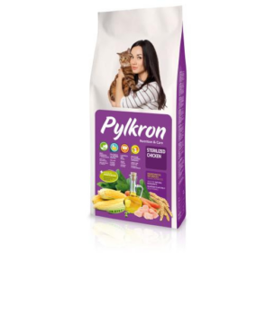PYLKRON STERILIZED CHICKEN (CAT) 1,5 KG