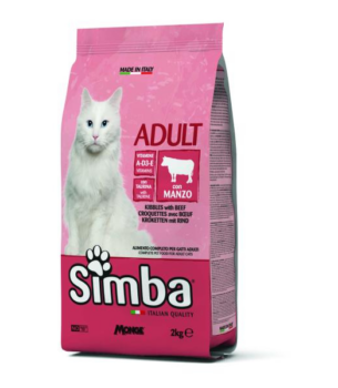 SIMBA CAT CROQUETTES BEEF 2KG