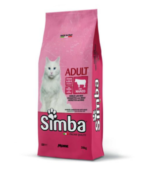 SIMBA CAT CROQUETTES BEEF 20KG