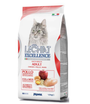 LECHAT EXC. ADULT POULET 1.5KG