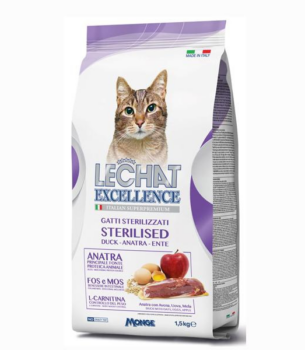 LECHAT EXC. STERIL CANARD 1.5KG