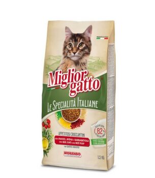 Miglior gatto Le Specialita Italiane Beef Oat and Beetroot 1,5 kg