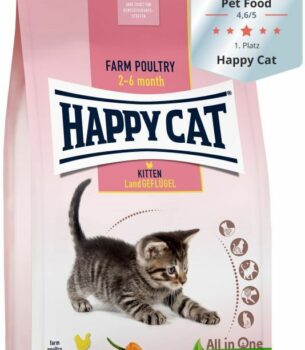 HAPPY CAT Kitten Farm Poultry 1.3 Kg