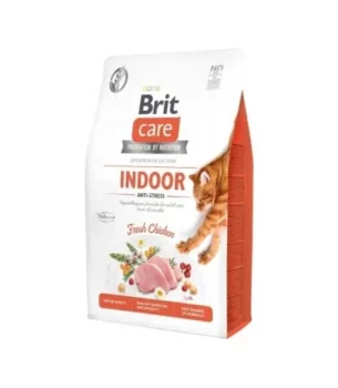 Brit Care Indoor Antistress Sans Céréales 2 kg