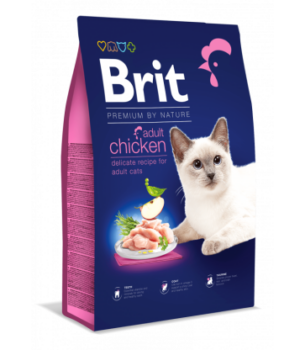 Brit Premium By Nature au Poulet pour chat Adulte 8kg