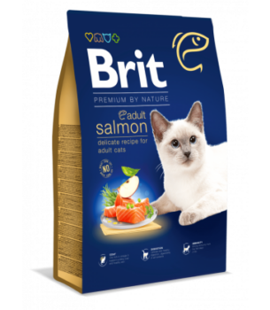 Brit Premium au Saumon pour Chat Adult 1.5 Kg