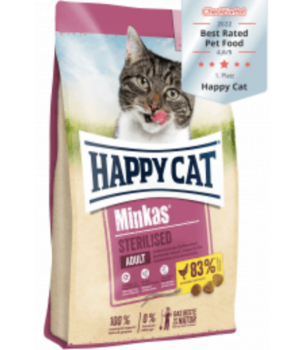 HAPPY CAT Minkas Stérilised 10 Kg